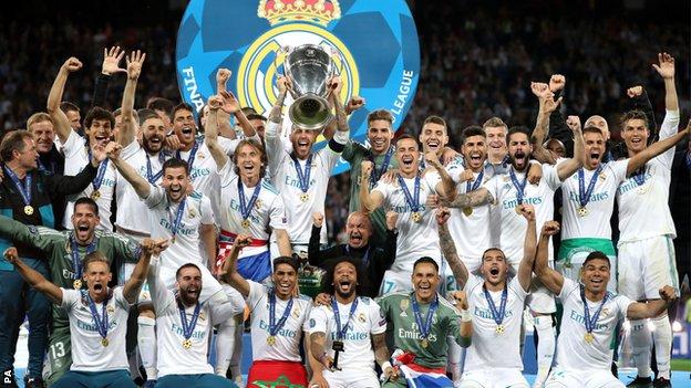 Madrid champions best sale league record