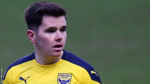 Liam Kelly made a total of 39 appearances for Oxford United and helped them reach the League One play-offs last season
