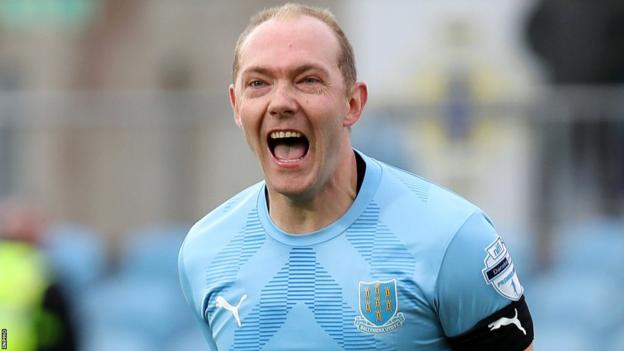 Ballymena United defender Ross Redman