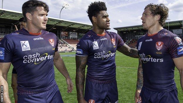 Lachlan Coote, Kevin Naiqama and Theo Fages