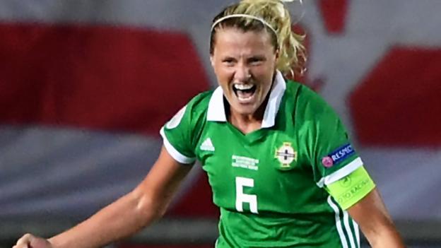 Women's Euro 2021 Qualifiers: Wales 2-2 Northern Ireland - Ashley Hutton rescues point for NI