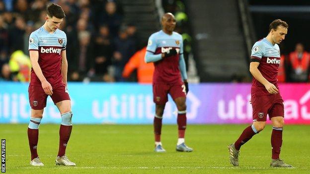 West Ham 3 3 Brighton David Moyes Angry With Draw Bbc Sport