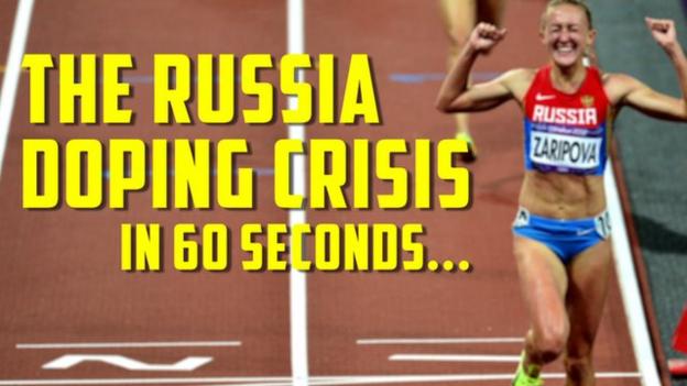 Athletics: Russia doping crisis in 60 seconds - BBC Sport