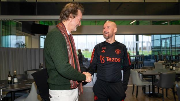 Sir Jim Ratcliffe meets Erik ten Hag