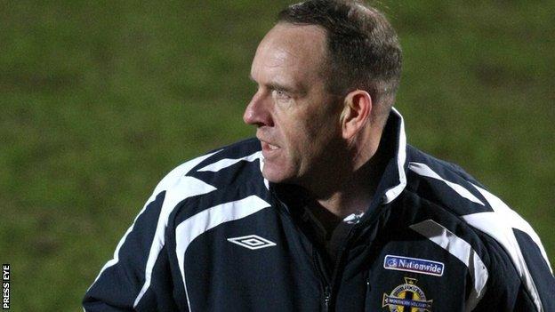 Derry City manager Kenny Shiels