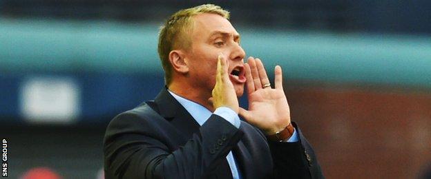 Kilmarnock manager Lee Clark