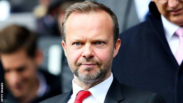 Vicepresidente ejecutivo del Manchester United, Ed Woodward