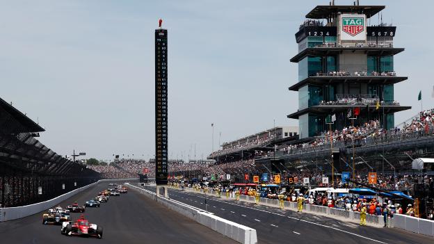 Marcus Ericsson leads the Indianapolis 50