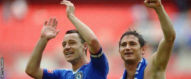 John Terry and Frank Lampard