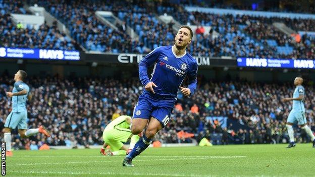 Manchester City 1 3 Chelsea Bbc Sport