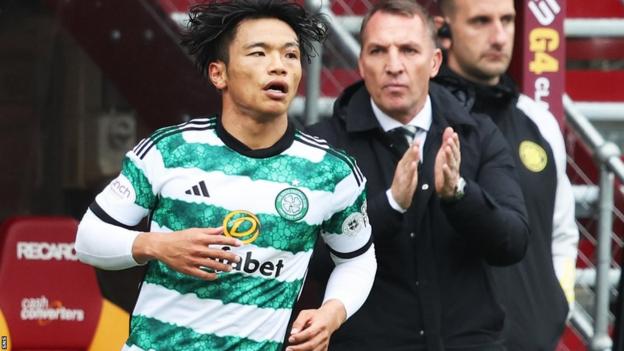 Celtic midfielder Reo Hatate