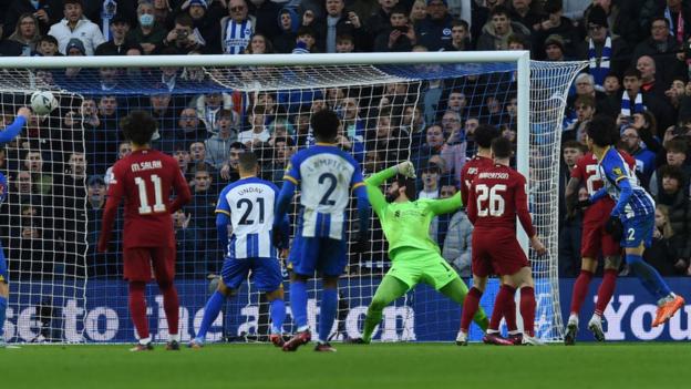 Brighton score a late winner