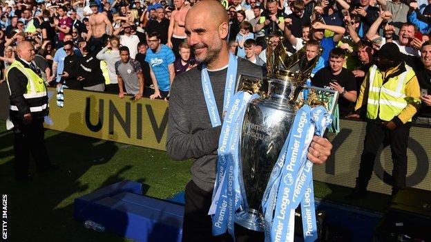 Manchester City manager Pep Guardiola