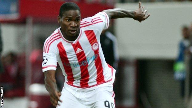 Nigeria striker Brown Ideye