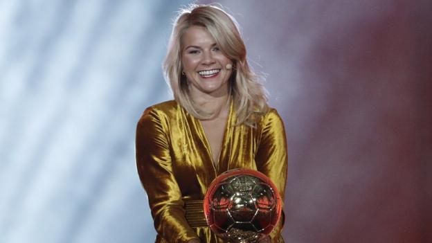 Ballon d'Or: Lyon striker Ada Hegerberg wins first women's ... - 624 x 351 jpeg 20kB