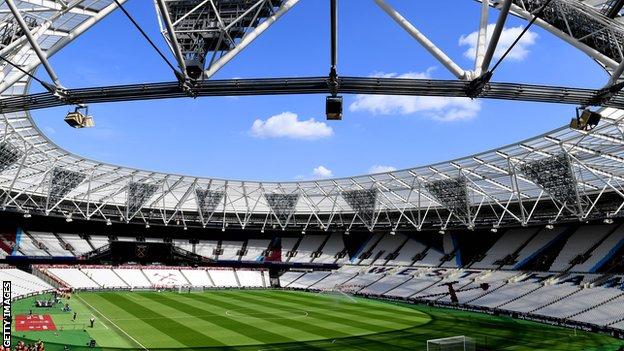 The NFL just played its first game at a new London stadium with a  retractable pitch