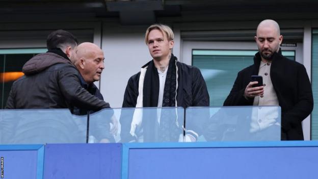 Mykhailo Mudryk at Stamford Bridge