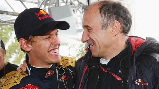 Sebastian Vettel and Franz Tost