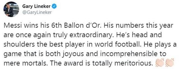 Tear this fake Ballon d'Or ranking'- Social media fans react to