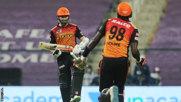 Kane Williamson and Jason Holder