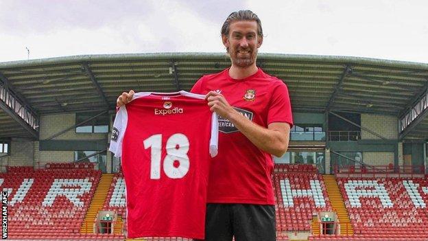 New player-coach David Jones last played for Wrexham as a 10-year-old