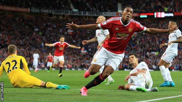 Martial's £36m price tag made him the world's most expensive teenager in 2015
