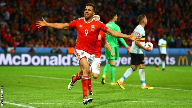 Hal Robson-Kanu's goal against Belgium helped Wales reach the semi-finals of Euro 2016