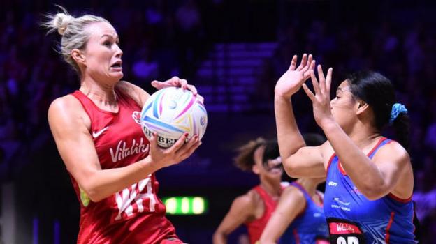 Netball World Cup 2019: England thrash Samoa to top group D thumbnail
