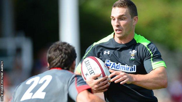 Wales wing George North