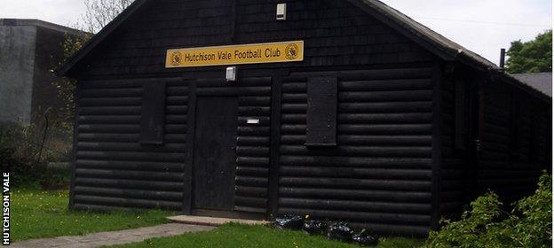 Hutchison Vale clubhouse