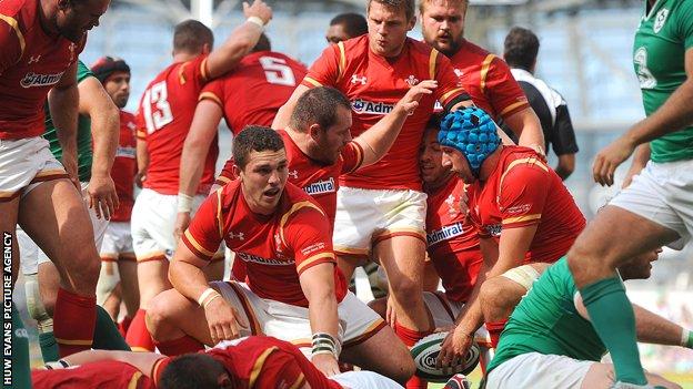 Wales v Ireland Justin Tipuric try