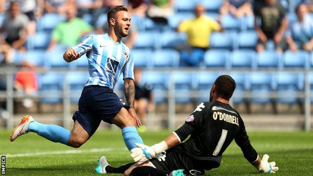 Coventry City 20 Wigan Athletic BBC Sport