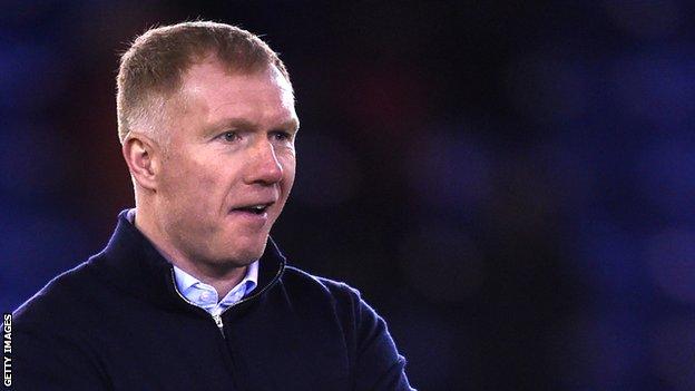 Paul Scholes is the fourth former England player to make his managerial debut in the EFL this season