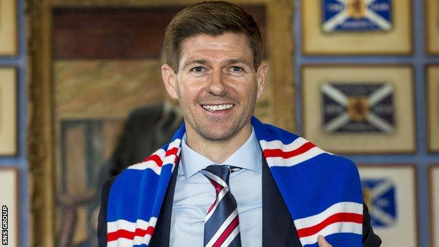 Rangers manager Steven Gerrard is busy reshaping the squad at Ibrox