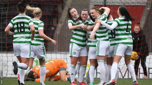Celtic beat Rangers in the Scottish Women's Cup