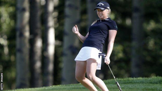 Stephanie Meadow World Number 419 Tied Second In Canadian Womens Open 