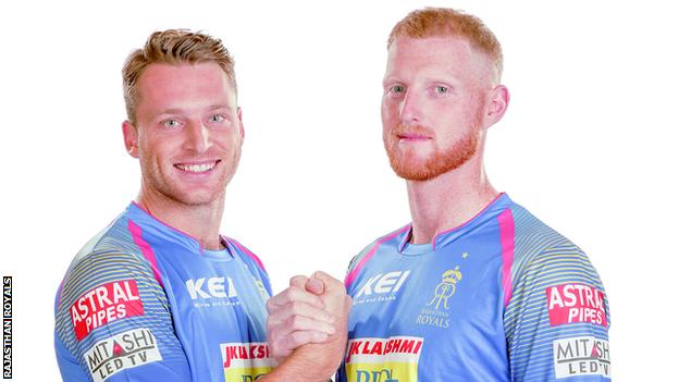 Ben Stokes Signed Jersey - Rajasthan Royals - CharityStars