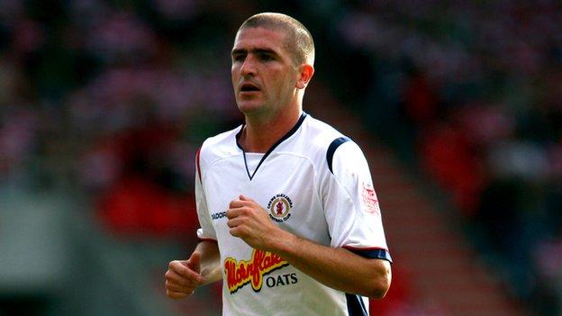 Ryan Lowe scored 17 goals in 74 appearances, 17 of them as sub, in his two seasons at Gresty Road from 2006 to 2008