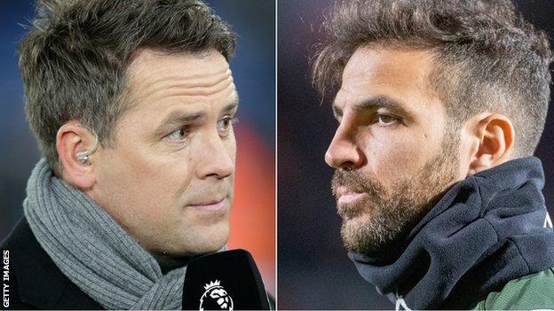 Michael Owen And Cesc Fabregas Spar In Goals V Assists Debate Bbc Sport