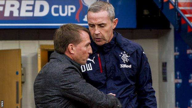 Brendan Rodgers and David Weir