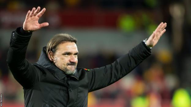 Daniel Farke took charge of a total of 208 games with Norwich City winning 87 of them.