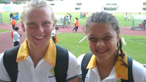 Emily Van Egmond and Sam Kerr