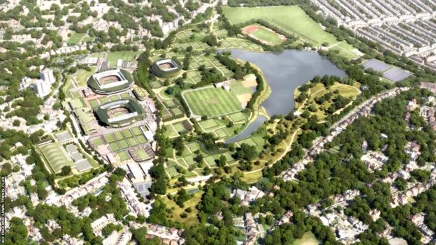 An artist's impression of the proposals