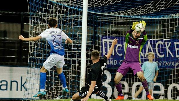 Glenavon's Christopher Atherton