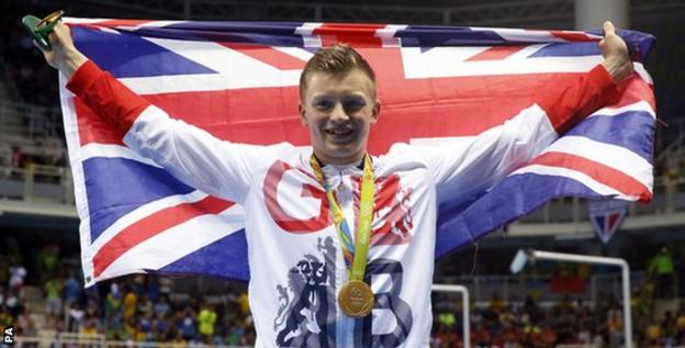 Britain's Adam Peaty in action at the Rio 2016 Olympic Games