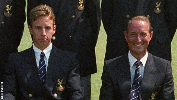 Gareth Southgate and Alan Smith