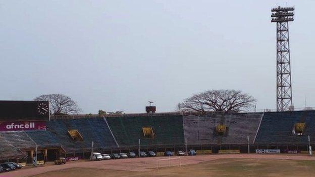 Siaka Stevens Stadium in Freetown
