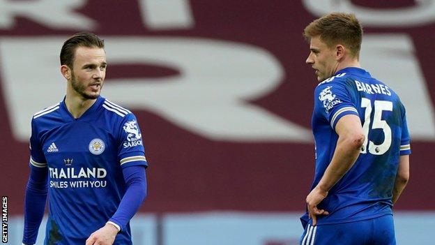 James Maddison and Harvey Barnes