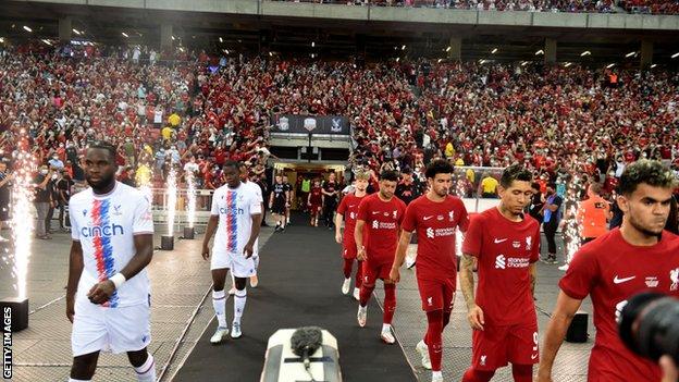 Liverpool 2 0 Crystal Palace Jordan Henderson Mohamed Salah Score In Singapore Friendly c Sport