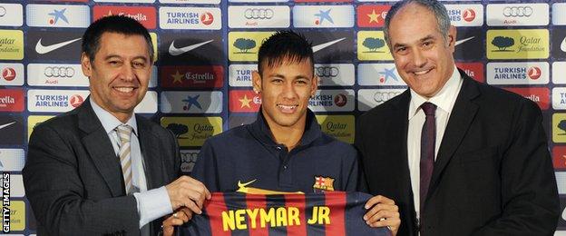 Bartomeu & Neymar